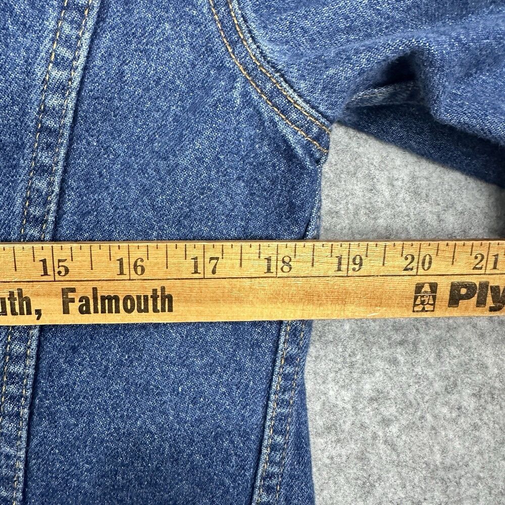 Vintage Levis Type III Trucker Jacket Mens 36R 4 Pockets 80s USA Made 70506* - Picture 11 of 16